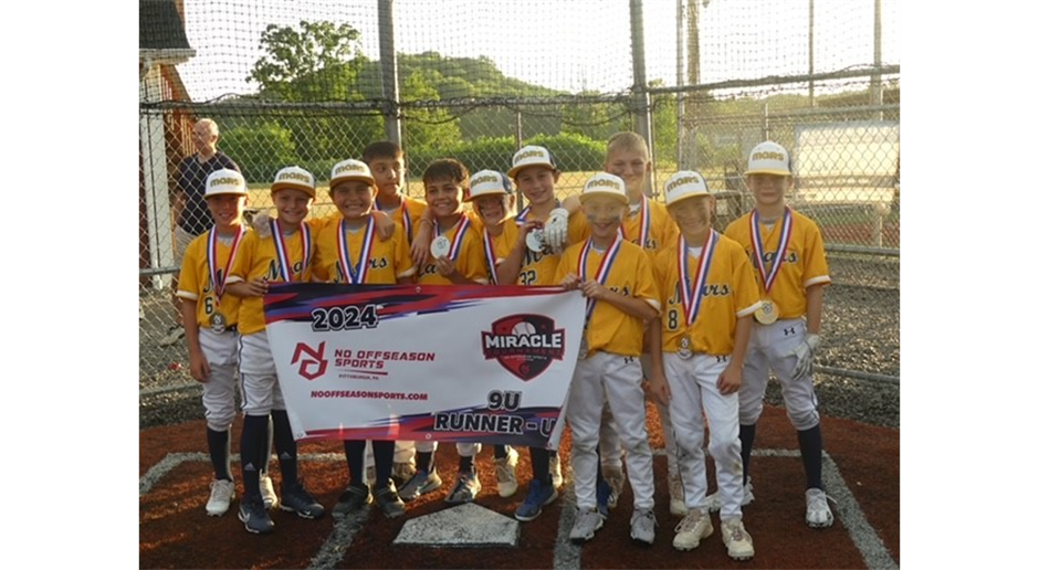 Mars 9U Blue - Miracle Tournament Runner Up