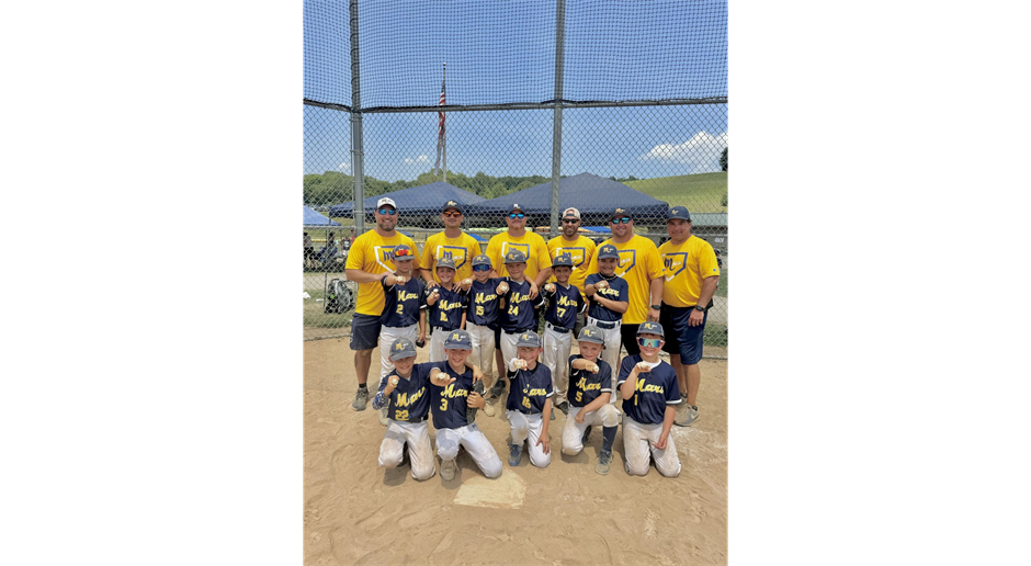 Mars Aliens 8U-B team went 3-0-1 to win the Franklin Regional 8UB Summer Showdown Tournament